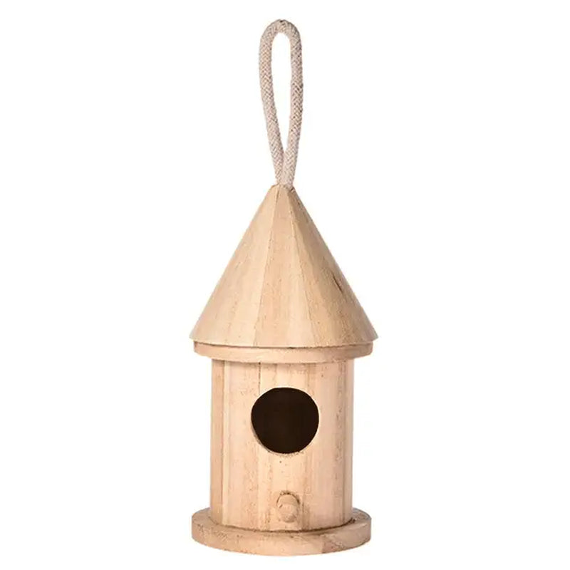 DIY Bird House Outdoor Hanging Bird Nest Home Decoration Gardening Decoration #BW